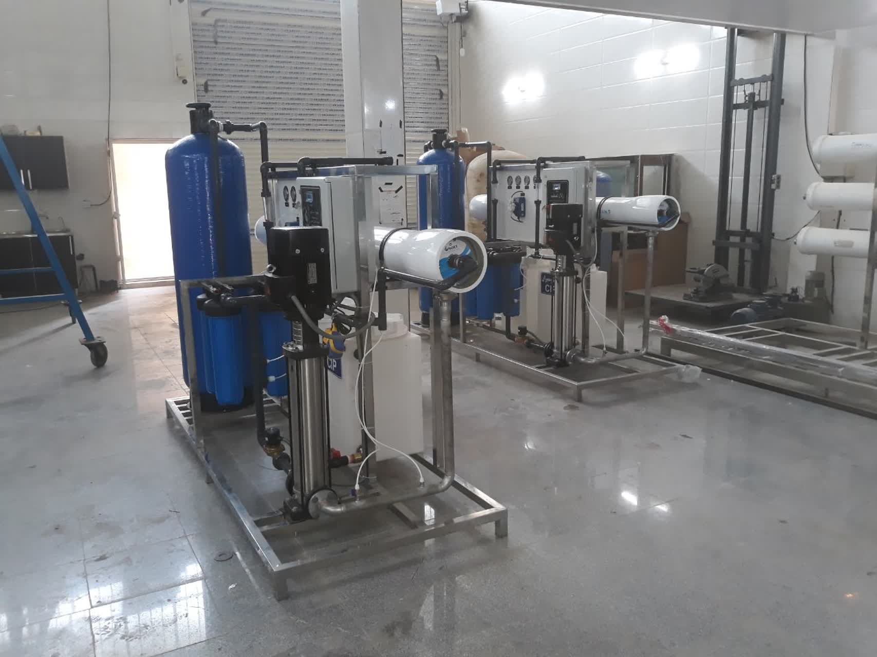 فروش ساخت دستگاه تصفیه آب نیمه صنعتی و صنعتی تصفیه صنعت در رشت